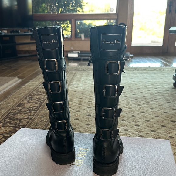 Auth. Dior Diorebel combat boot - Picture 7 of 17